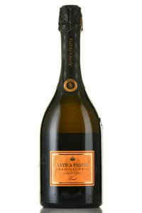 Antica Fratta Franciacorta Cuvee Real Brut - вино игристое Антика Фратта Франчакорта Кюве Реал Брют 0.75 л белое экстра брют в п/у