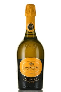 La Gioiosa Prosecco DOC Treviso Brut - вино игристое Ла Джойоза Просекко Тревизо Брют 0.75 л