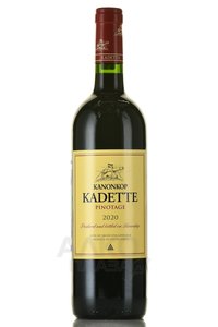 Kanonkop Kadette Pinotage - вино Канонкоп Кадет Пинотаж 0.75 л красное сухое