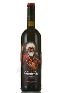 вино Генацвале Хванчкара 0.75 л красное полусладкое 
