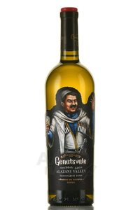 вино Генацвале Алазанская Долина 0.75 л белое полусладкое 