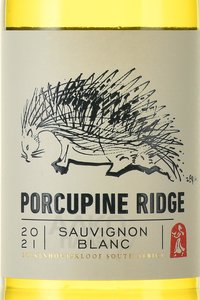 вино Поркьюпайн Ридж Совиньон Блан 0.75 л белое сухое этикетка