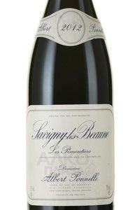 вино Савиньи-Ле-Бон Ле Пиманти АОС 0.75 л красное сухое этикетка