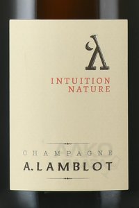 Champagne A. Lamblot Intuition - шампанское Шампань А. Ламбло Антусьон 0.75 л белое брют