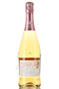 Tosti Prosecco Rose Millesimato - вино игристое Тости Просекко Розе Миллезимато 0.75 л розовое брют