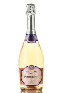 Fiorino d’Oro Prosecco Rose Spumante - вино игристое Фиорино д’Оро Просекко Розе Спуманте 0.75 л сухое розовое