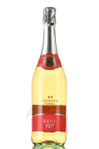 Fiorino d’Oro Brut Rose - вино игристое Фиорино д’Оро Брют Розе 0.75 л розовое брют