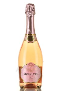 Fiorino d’Oro Moscato Rose - вино игристое Фиорино д’Оро Москато Розе 0.75 л сладкое розовое