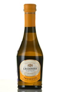 La Gioiosa Prosecco - вино игристое Ла Джойоза Просекко 0.2 л белое брют