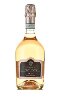 Fonte Prosecco Rose - вино игристое Фонте Просекко Розе 0.75 л брют розовое