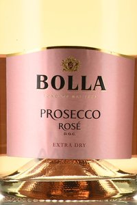 Bolla Prosecco Extra Dry Rose - вино игристое Болла Просекко Экстра Драй Розе 0.75 л брют розовое