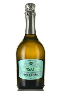 Sensation Pinot Grigio - вино игристое Сенсейшен Пино Гриджо 0.75 л белое брют