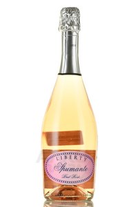 Liberty Spumante Rose - вино игристое Либерти Спуманте Розе 0.75 л розовое брют