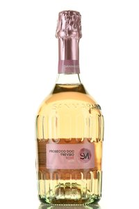 Prosecco Treviso Rose Brut - вино игристое Просекко Тревизо Розе Брют 0.75 л брют розовое