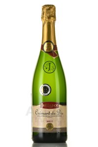 Jaillance Cremant de Die Brut - вино игристое Жайанс Креман де Ди Брют 0.75 л белое брют