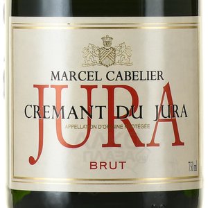 Marcel Cabelier Cremant du Jura Brut - вино игристое Марсель Кабельер Креман дю Жюра Брют 0.75 л белое брют