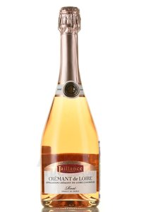 Jaillance Cremant de Loire Brut Rose - вино игристое Жайанс Креман де Луар Брют Розе 0.75 л розовое брют