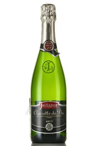 Jaillance Clairette de Die Brut - вино игристое Жайанс Клерет де Ди Брют 0.75 л белое брют