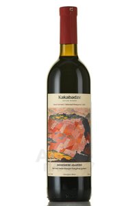 Kakabadze Akhasheni - вино Ахашени Какабадзе 0.75 л красное полусладкое