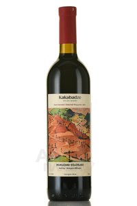 Kakabadze Mukuzani - вино Какабадзе Мукузани 0.75 л сухое красное