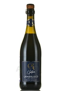 Gaetano Lambrusco dell’Emilia - вино игристое Гаэтано Ламбруско дель’Эмилия 0.75 л красное полусладкое