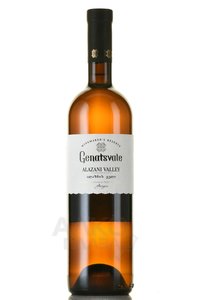 Genatsvale Winemaker’s Reserve Alazani Valley - вино Генацвале Вайнмейкерс Резерв Алазанская долина 0.75 л белое полусладкое