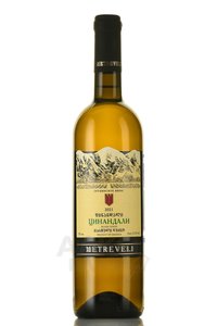 Metreveli Tsinandali - вино Метревели Цинандали 0.75 л белое сухое