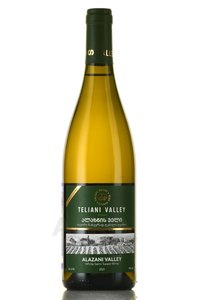 Teliani Valley Alazani Valley - вино Телиани Вели Алазанская Долина 0.75 л белое полусладкое