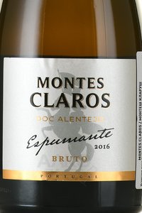 Montes Claros DOС - вино игристое Монтеш Кларуш ДОК 0.75 л белое брют