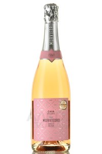 Murviedro Organic Rose Brut - вино игристое Мурвиедро Органик Розе Брют 0.75 л брют розовое