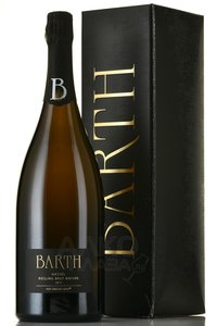 Barth Hassel Riesling Brut Nature - вино игристое Барт Хассель Рислинг Брют Натюр 1.5 л белое экстра брют в п/у