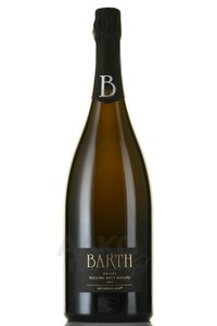 Barth Hassel Riesling Brut Nature - вино игристое Барт Хассель Рислинг Брют Натюр 1.5 л белое экстра брют в п/у