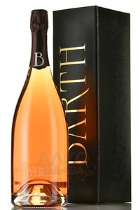 Barth Pinot Rose Brut - вино игристое Барт Пино Розе Брют 1.5 л розовое брют в п/у