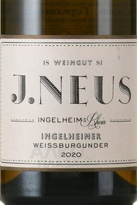 Ingelheimer Weissburgunder - вино Ингельхаймер Вайсбургундер 0.75 л белое сухое
