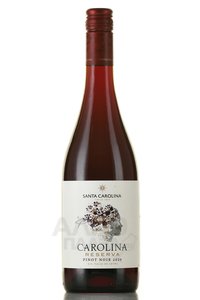 Santa Carolina Reserva Pinot Noir Valle de Leyda DO - вино Санта Каролина Резерва Пино Нуар 0.75 л красное сухое