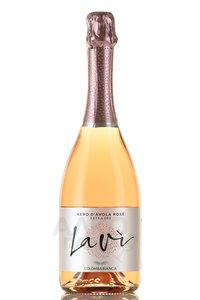 Lavi Nero d’Avola Extra Dry - вино игристое Лави Неро Д’авола Экстра Драй 0.75 л брют розовое