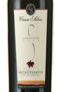 вино Микротерруар Карменер 0.75 л красное сухое этикетка