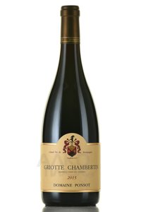 Domaine Ponsot Griotte-Chambertin Grand Cru - вино Домен Понсо Гриотт Шамбертен Гран Крю 0.75 л красное сухое