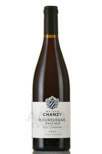 Bourgogne Pinot Noir Les Fortunes Maison Chanzy - вино Бургонь Пино Нуар Ле Фортюне Мэзон Шанзи 0.75 л красное сухое