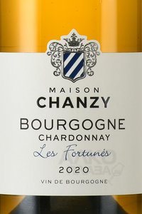 вино Бургонь Шардоне Ле Фортюне Мэзон Шанзи 0.75 л белое сухое этикетка