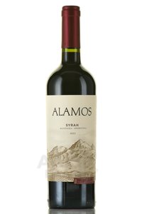 Alamos Syrah - вино Аламос Сира красное сухое 0.75 л