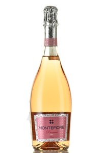 Montefiore Prosecco DOC Rose - вино игристое Монтефьоре Просекко Розе 0.75 л брют розовое