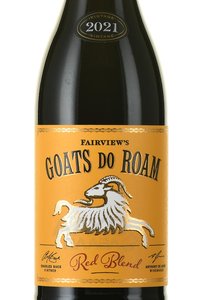 вино Fairview Goats do Roam Red 0.75 л этикетка