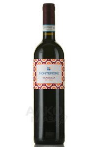 Montefiore Valpolicella DOC - вино Монтефьоре Вальполичелла 0.75 л красное полусухое