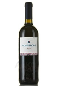 Montefiore Rosso - вино Монтефьоре Россо 0.75 л красное полусухое