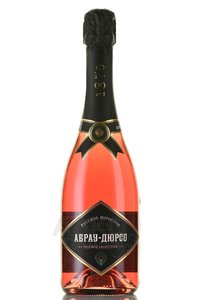 Игристое вино Абрау-Дюрсо полусухое розовое 0.75 л