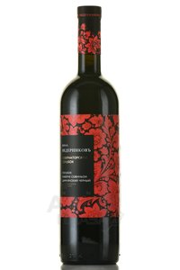 Вино Ведерниковъ Губернаторское Голубок 0.75 л красное сухое