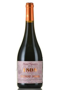 вино 1808 Пино Нуар ИГ 0.75 л красное сухое