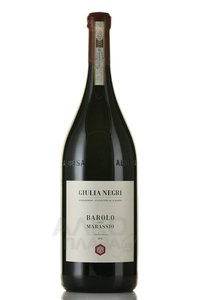 Giulia Negri Barolo Marassio DOCG - вино Джулия Негри Бароло Марассио ДОКГ 3 л красное сухое в д/у