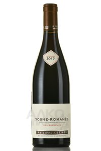 Vosne-Romanee Les Barreaux Philippe Cheron - вино Вон-Романе Филип Шерон Ле Барро 0.75 л красное сухое
